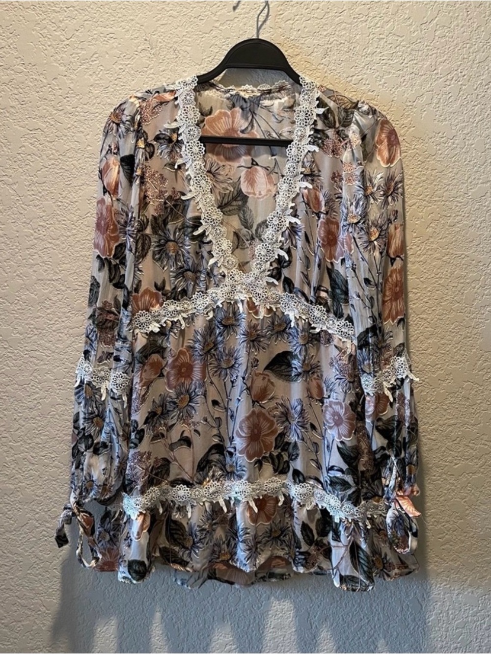 For Love and Lemons multicolored mini dress, size S